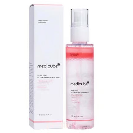 medicube pdrn glutathione serum mist Pink 100ml With a light cooling Category_Glutathione Quantity:3.38oz Skin Whitening Procedures –