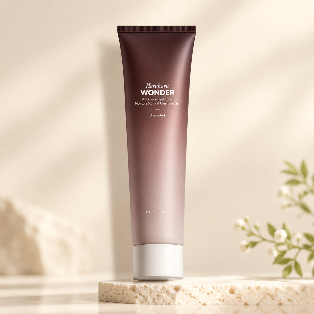 Haruharu Wonder Black Rice Moisture 5.5 Delikatny Żel Oczyszczający 100ml