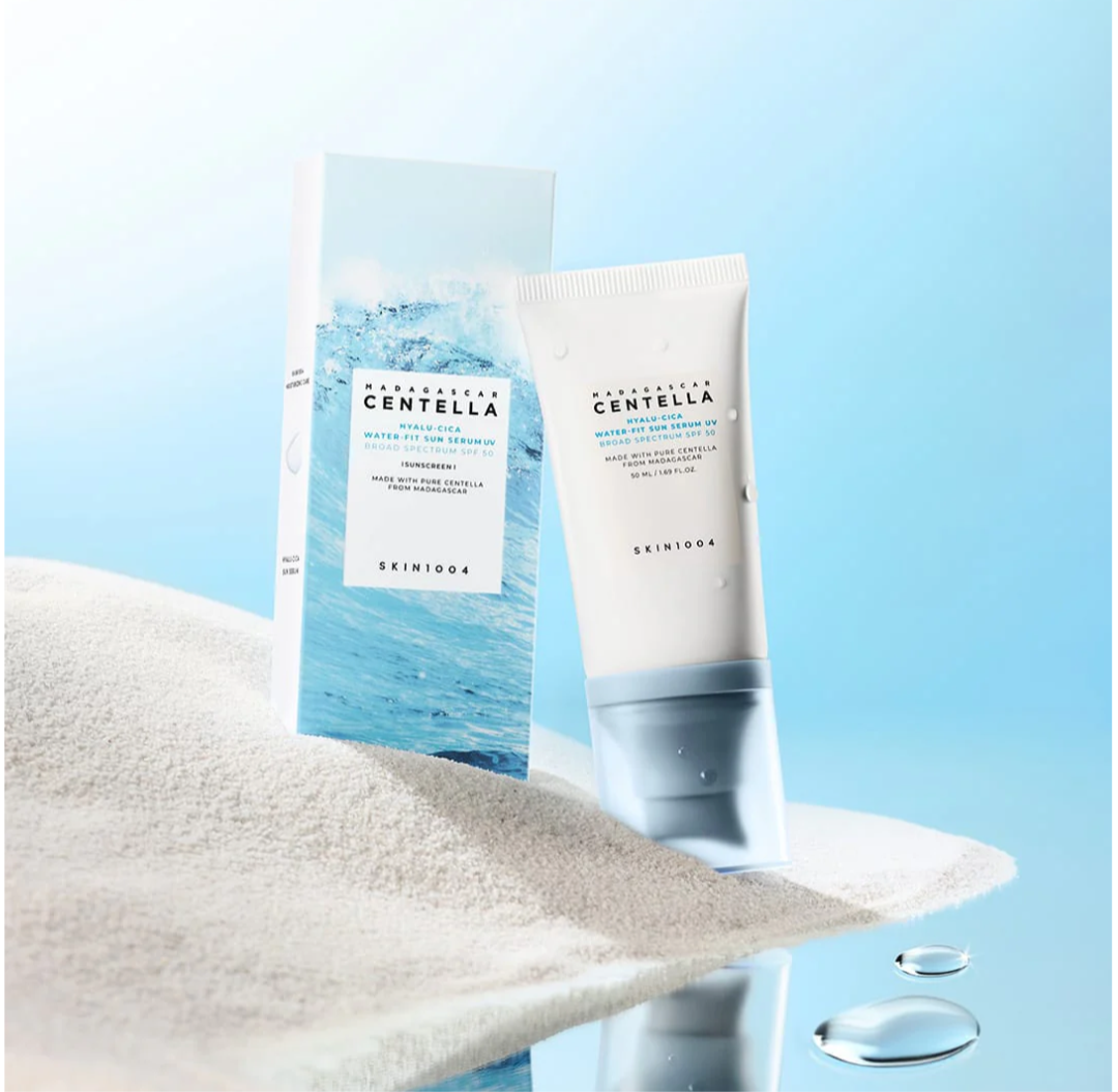 SKIN1004 Madagascar Centella Hyalu-Cica Water-fit Sun Serum SPF50+