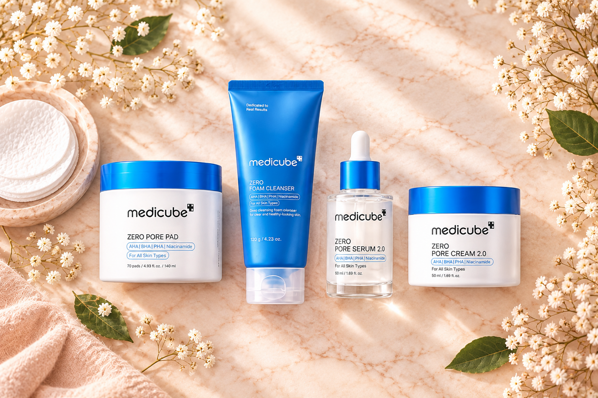 Medicube Zero Pore Ritual – kompletny zestaw na rozszerzone pory