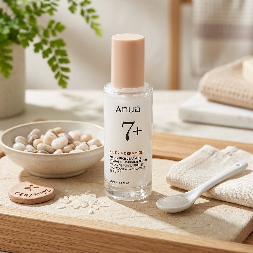Anua Rice 7 Ceramide Hydrating Barrier Serum 50ml