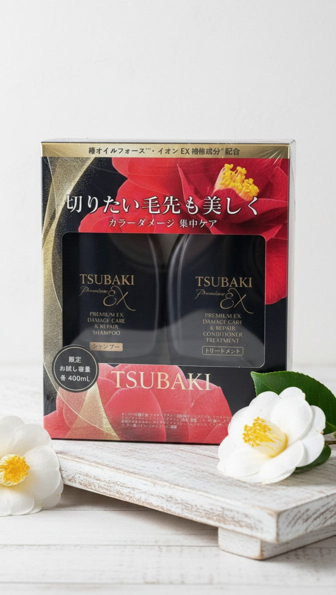 Tsubaki Premium EX Damage Care & Repair Set