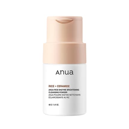 Anua Rice + Ceramide Enzyme Brightening Cleansing Powder 40g