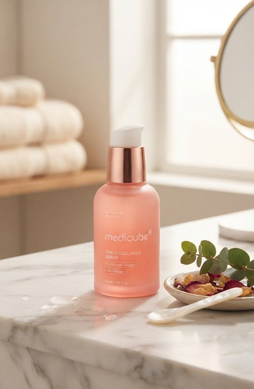 Medicube Triple Collagen – Zestaw Ujędrniający Duo (Serum + Krem)
