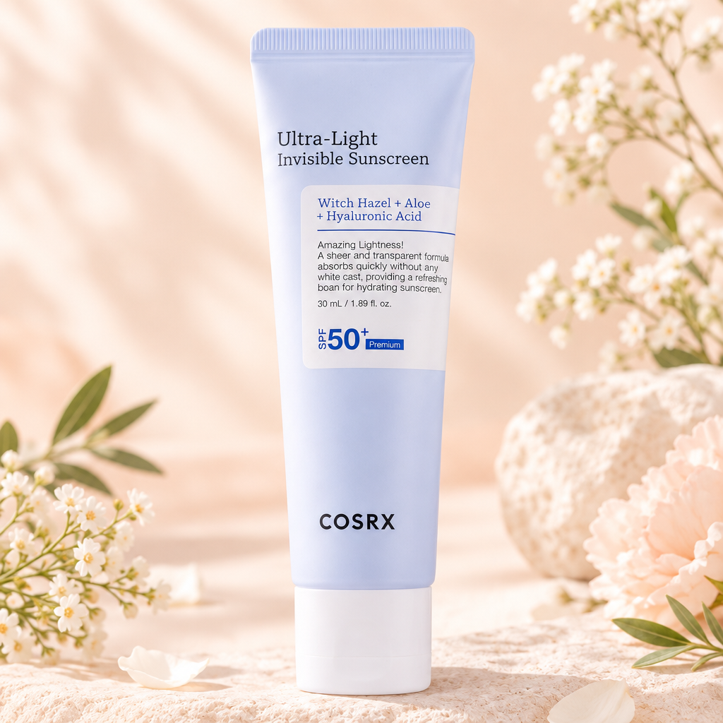 COSRX Ultra-Light niewidoczny krem przeciwsłoneczny SPF 50