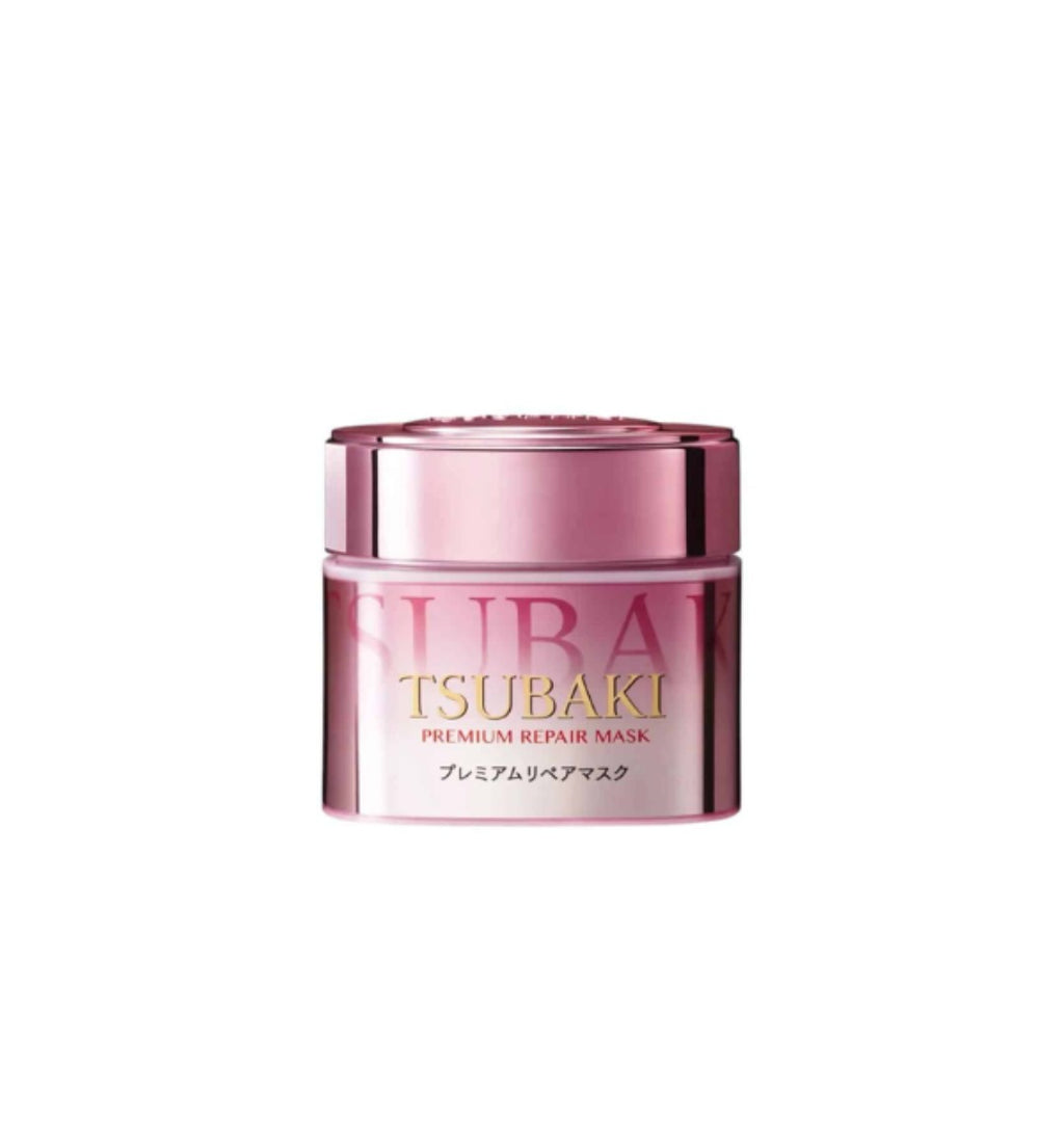Shiseido - Maska do włosów Tsubaki Premium Repair Różowa Kamelia 180g