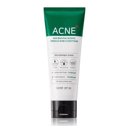 Some By Mi AHA BHA PHA 30 Days Miracle Acne Clear Foam