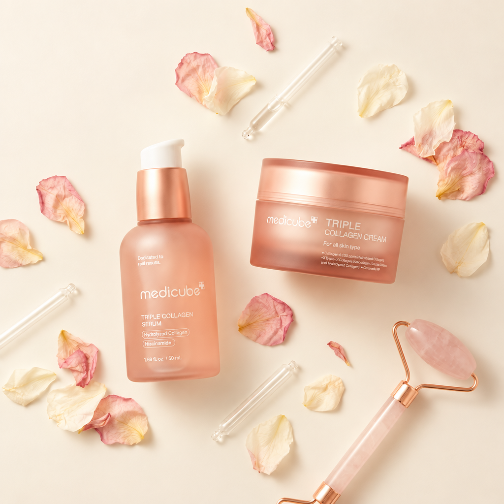 Medicube Triple Collagen – Firming Duo Set (Serum + Cream)