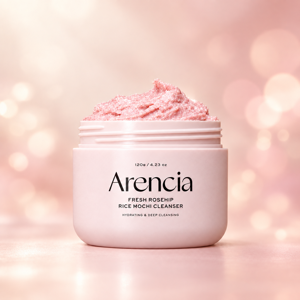 Arencia Fresh Rosehip Rice Mochi Cleanser 120g